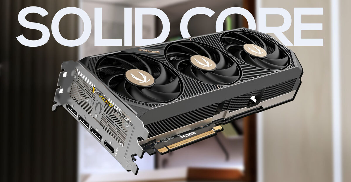 ZOTAC ra mắt dòng GeForce RTX 5080/5070Ti SOLID CORE, chỉ dày 2,5 slots