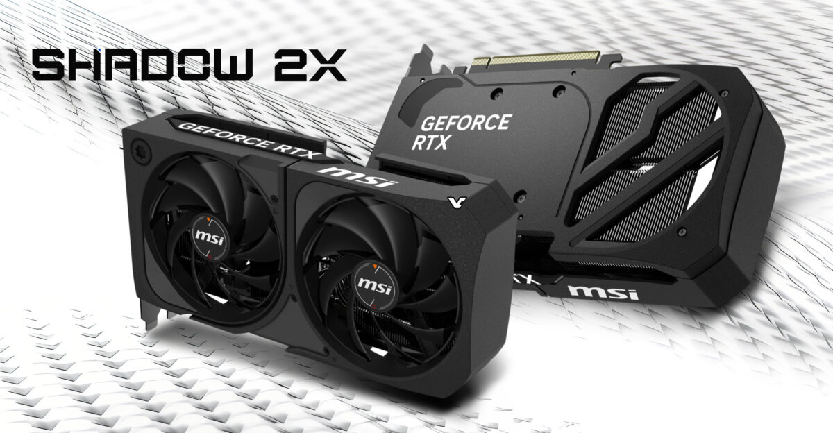 MSI giới thiệu card GeForce RTX 5070 SHADOW 2X