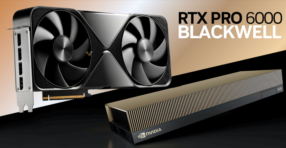 NVIDIA giới thiệu dòng GPU RTX PRO 6000 “Blackwell”: 24064 lõi, bộ nhớ 96GB và công suất lên đến 600W
