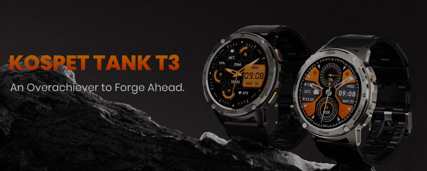 [Đánh Giá] Kospet TANK T3 ULTRA - Smartwatch cho người dùng 