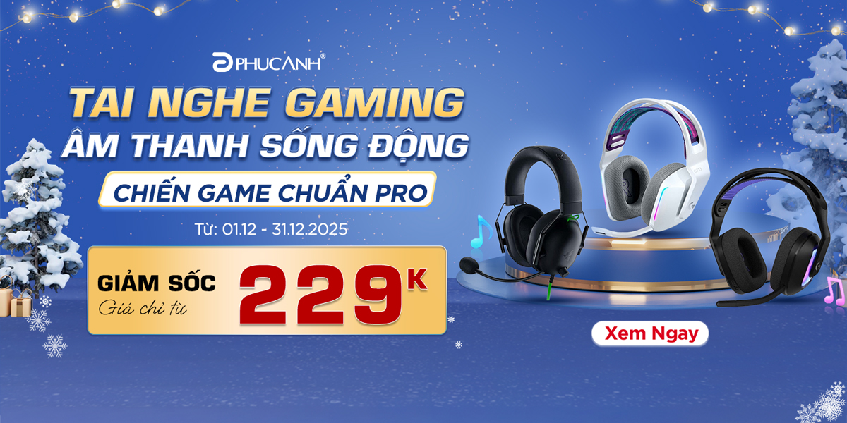 [Khuyến Mãi] Tai Nghe Gaming - Âm Thanh Sống Động - Chiến Game Chuẩn Pro 