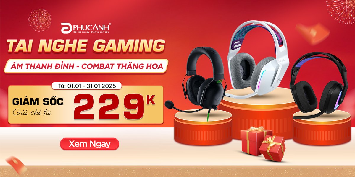 [Khuyến Mãi] Tai Nghe Gaming - Âm Thanh Sống Động - Chiến Game Chuẩn Pro 