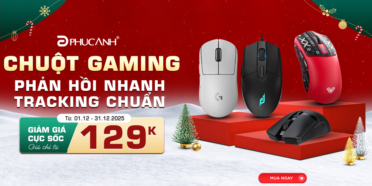 [Khuyến Mãi] Chuột Gaming - Phản Hồi Nhanh - Tracking Chuẩn 