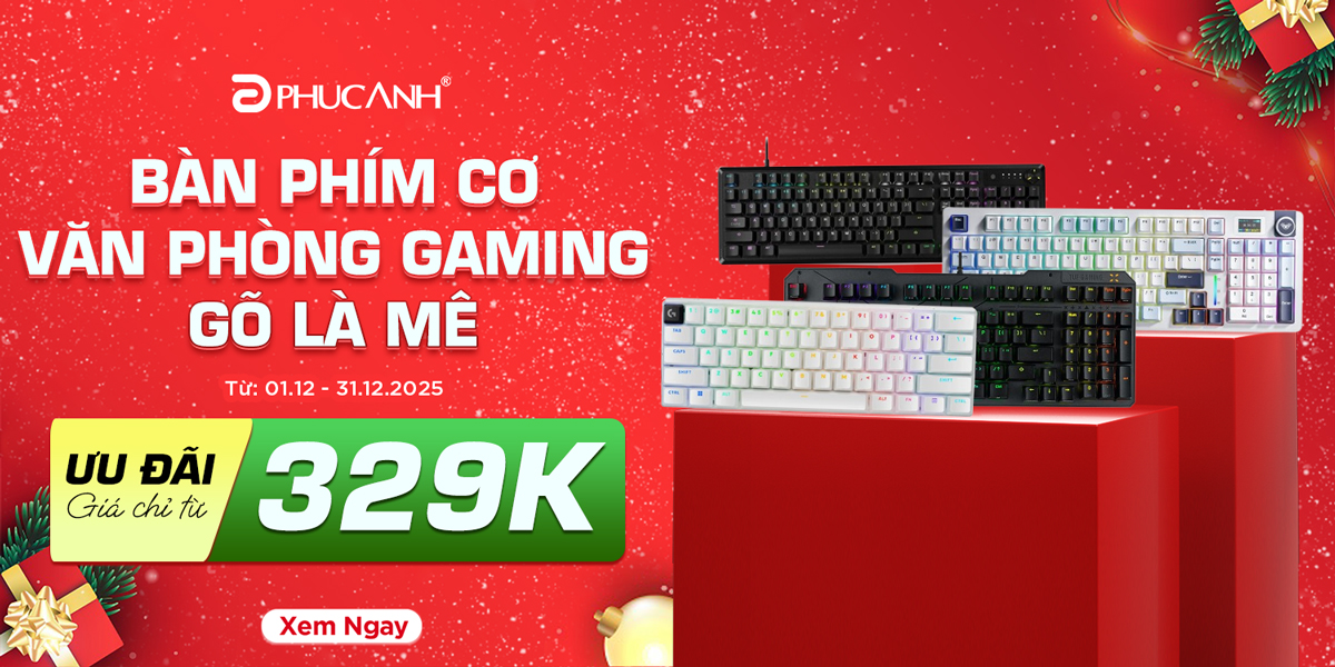 [Khuyến Mãi] Bàn Phím Cơ - Văn Phòng Gaming - Gõ Là Mê 