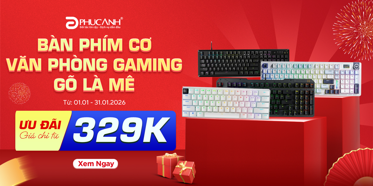 [Khuyến Mãi] Bàn Phím Cơ - Văn Phòng Gaming - Gõ Là Mê 
