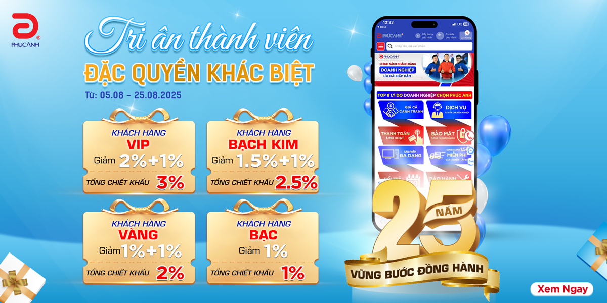 [Khuyến Mãi] Tri Ân Thành Viên - Đặc Quyền Khác Biệt