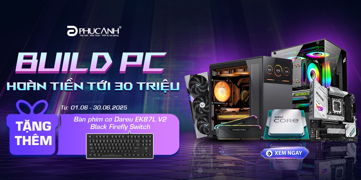 [Khuyến Mãi] Đến Phúc Anh Build PC - Nhận ngay Bàn Phím Gaming Cực Chất