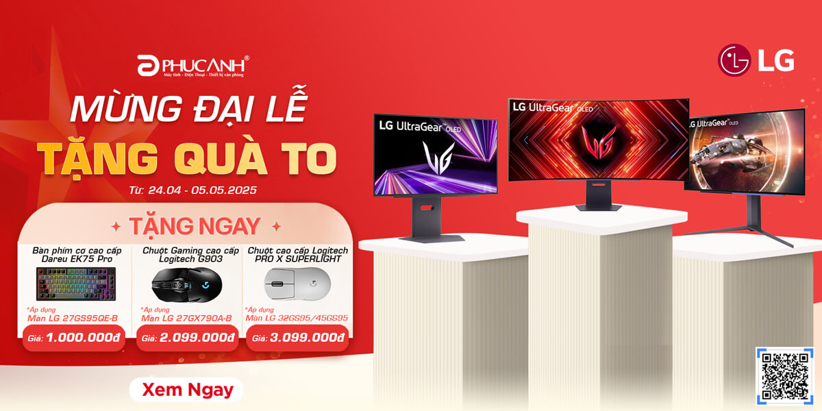 [Khuyến Mãi] Mừng Đại Lễ - LG Tặng Quà To