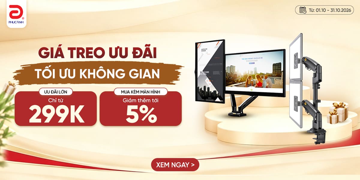 [Khuyến Mãi] Giá Treo Ưu Đãi – Tối Ưu Không Gian