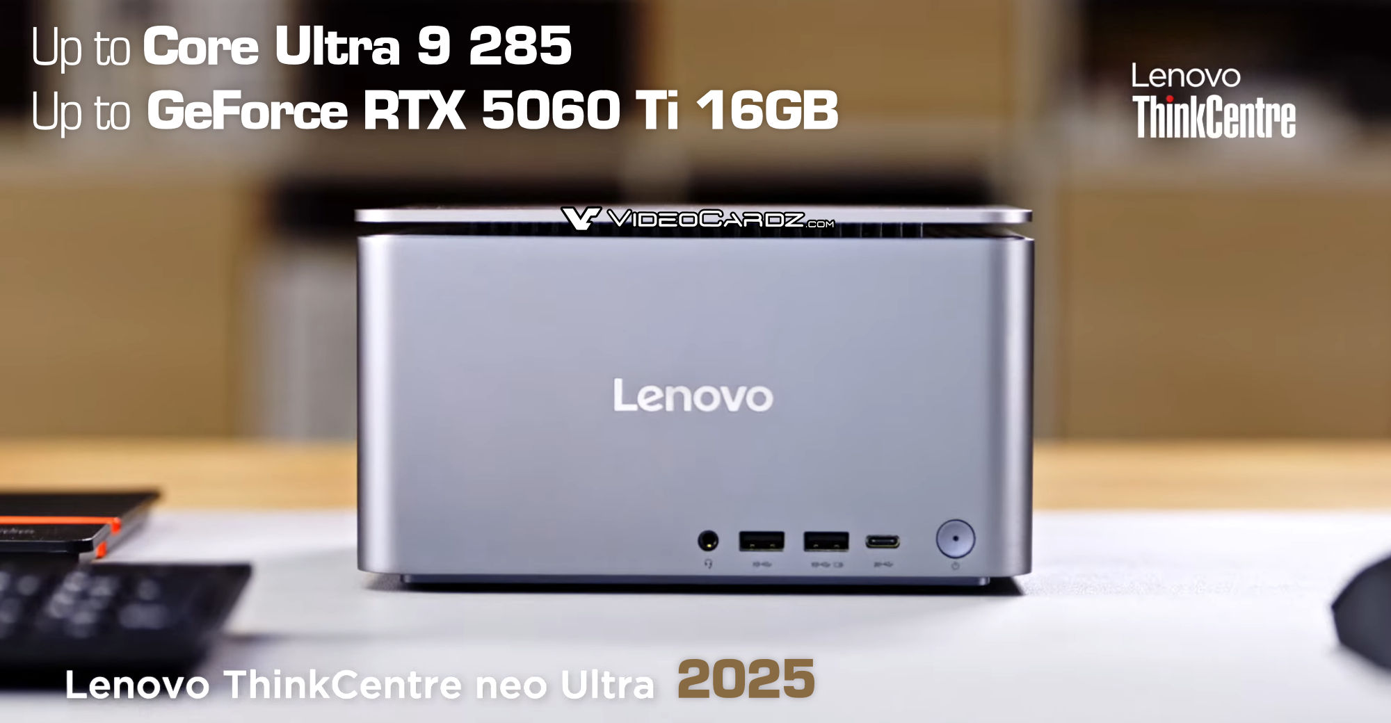 Lenovo ra mắt ThinkCentre Neo Ultra 2025 với GPU RTX 5060 Ti 16GB, hướng đến hiệu năng cao cấp