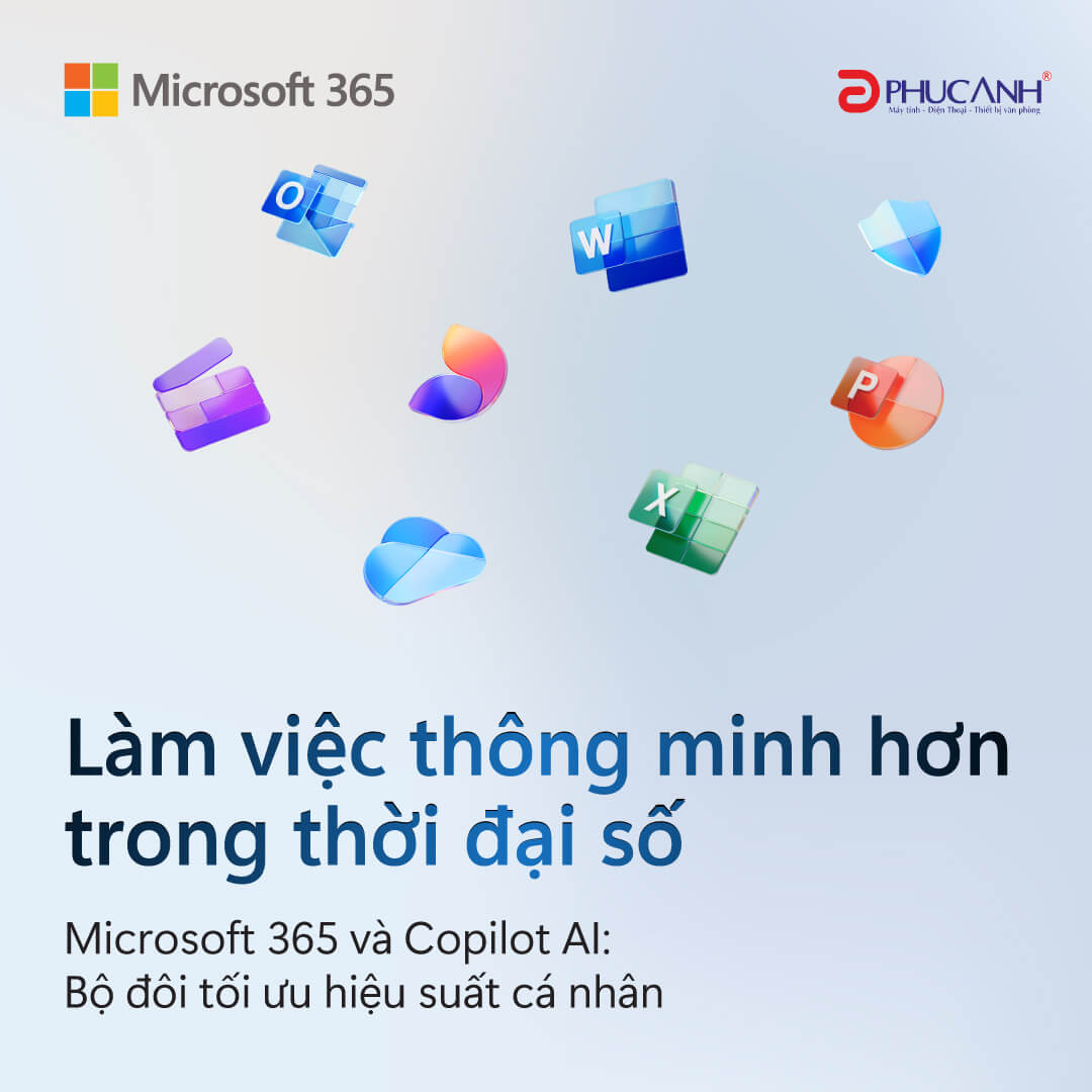 Làm việc thông minh hơn trong thời đại số – Microsoft 365 và Copilot AI: Bộ đôi tối ưu hiệu suất cá nhân