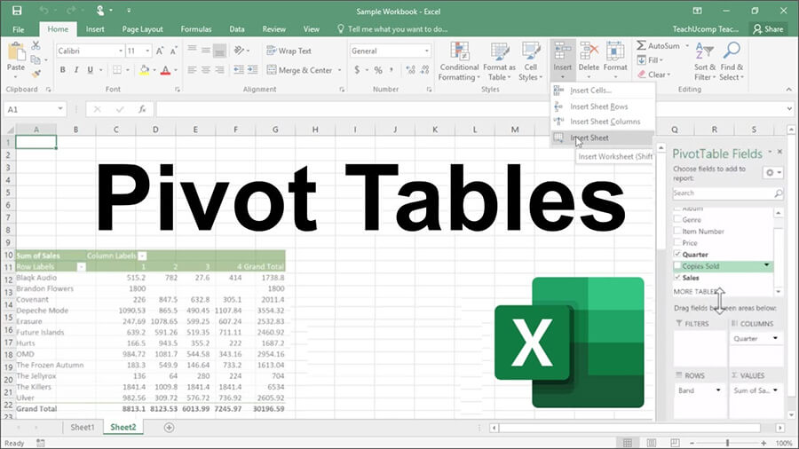 Pivot Table Là Gì? Hướng Dẫn Sử Dụng Chi Tiết Từ A-Z