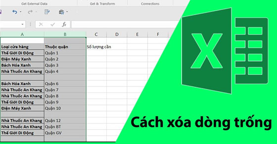 Cách xóa dòng trống trong Excel: Hướng dẫn chi tiết và đơn giản