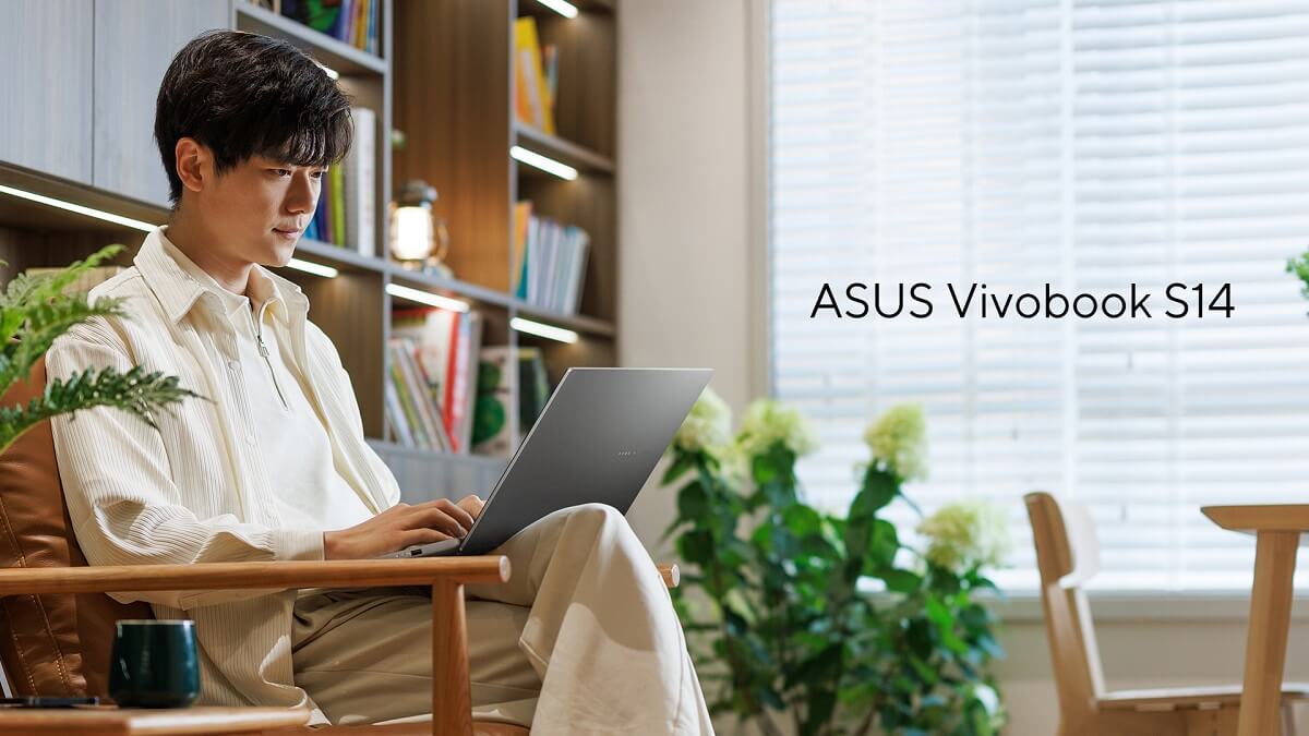 ASUS Vivobook S14 – Laptop pin lâu, mỏng nhẹ và bền bỉ dẫn đầu xu hướng 2025