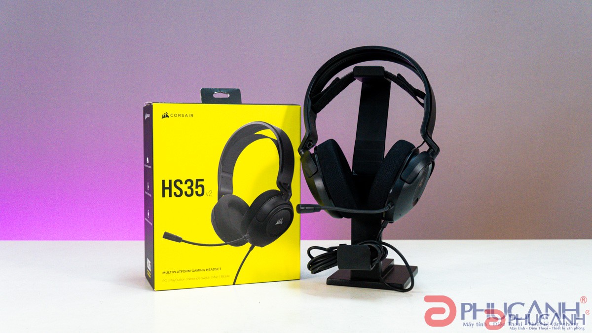 Tai nghe Gaming Corsair HS35 V2-Lựa chọn tối ưu trong tầm giá cho game thủ 