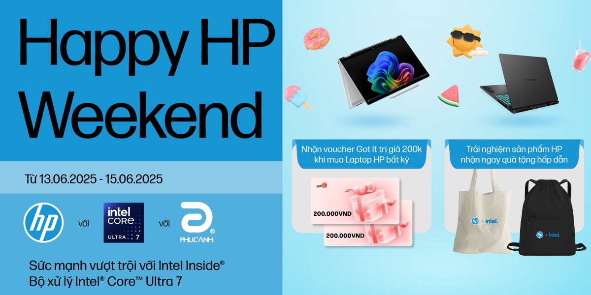 [Khuyến Mãi] Happy Weekend HP - Rinh Deal Rực Rỡ