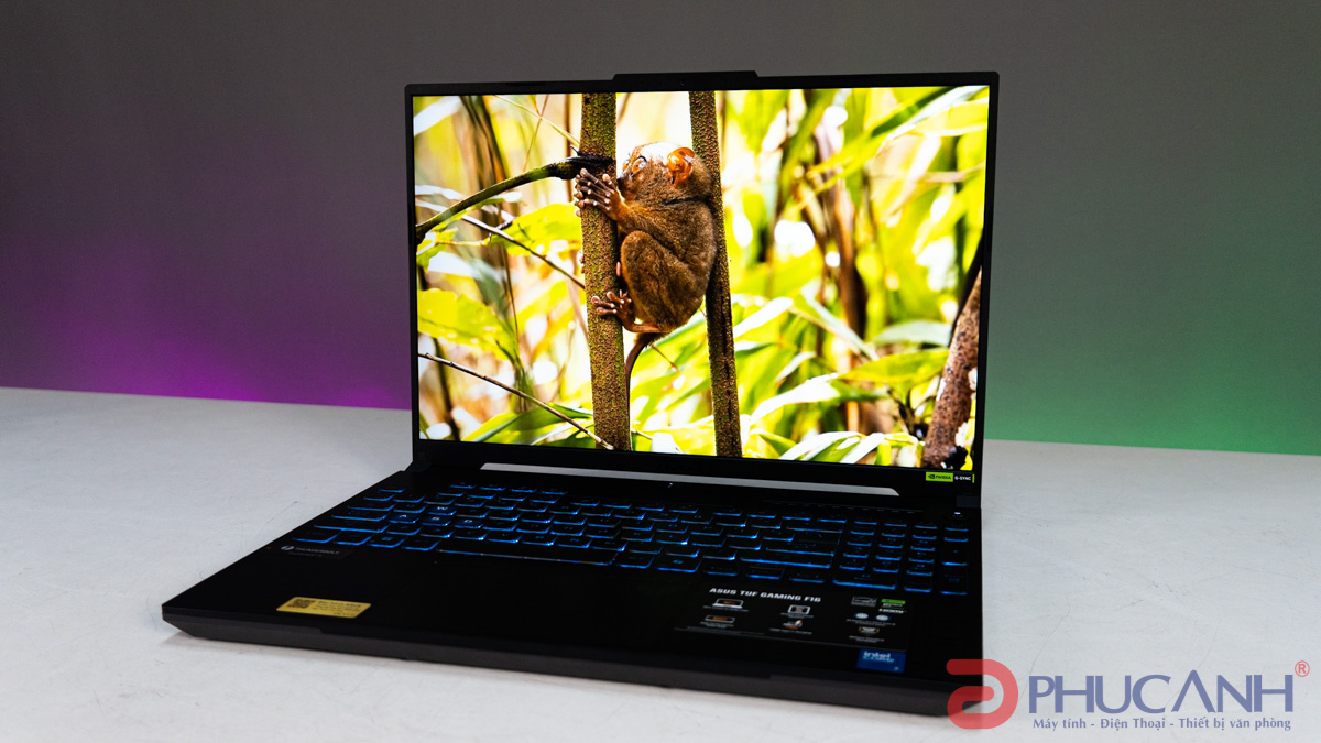 Trên tay Laptop Asus TUF Gaming F16- Thiết kế đậm chất gaming, Hiệu năng mượt mà