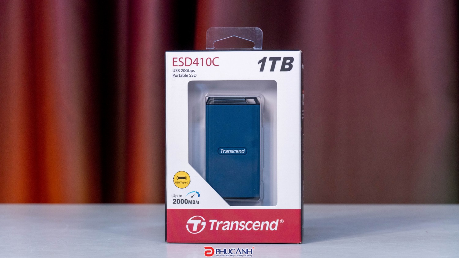 Đánh giá Ổ cứng di động Transcend ESD410C  - kiểu dáng sang trong, thiết kế bền bỉ, tốc độ 20Gbps siêu tốc