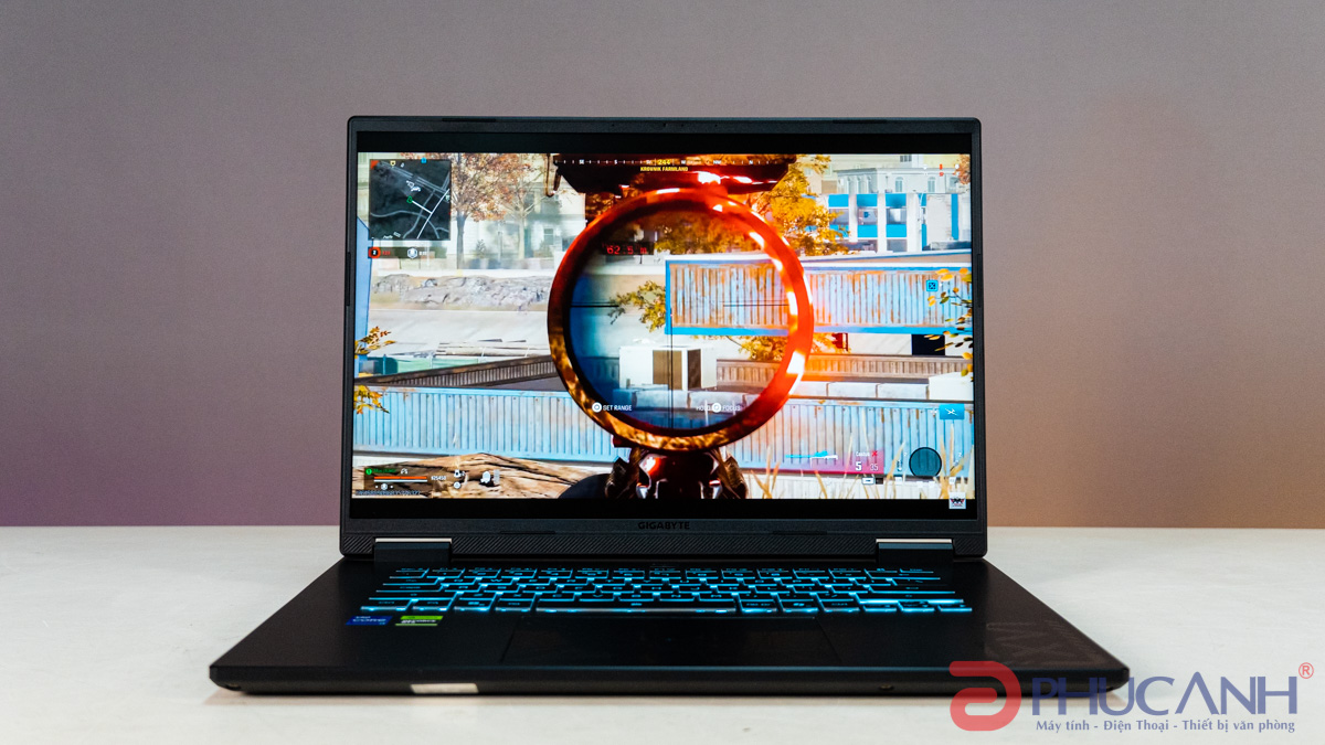 Gigabyte Gaming A16- Thiết kế chuẩn gaming, Chiến game hiệu năng ổn