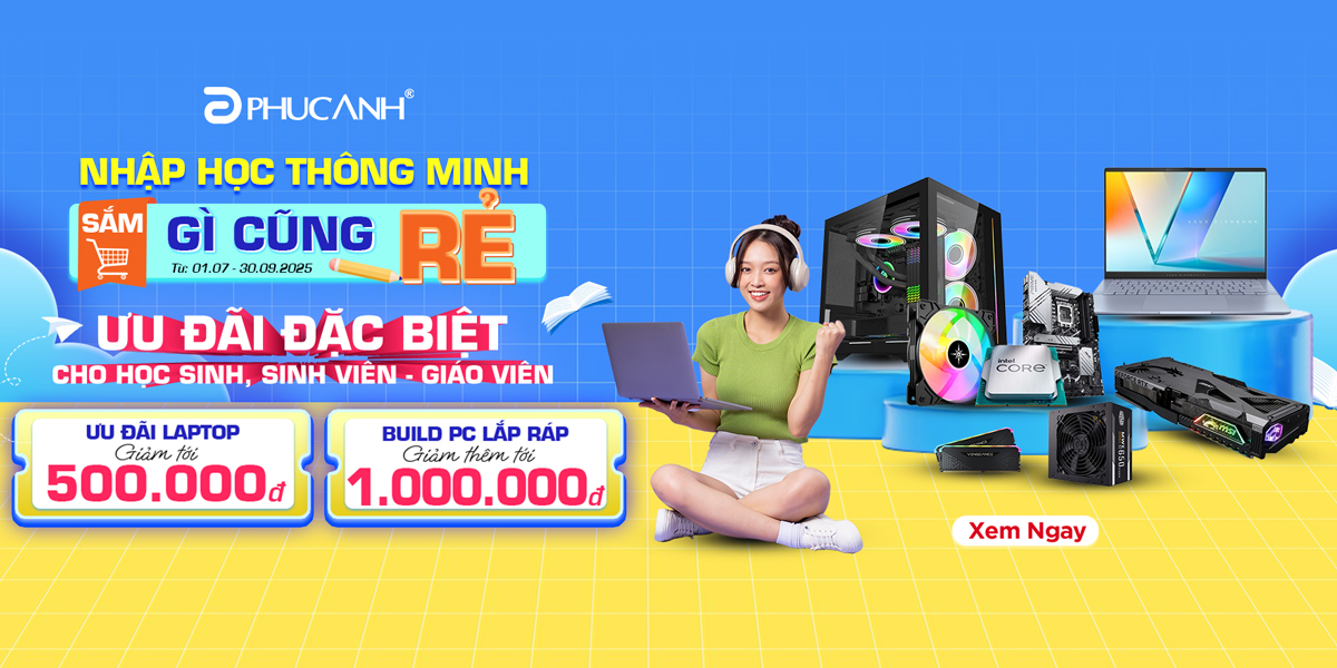 [Khuyến Mãi] Nhập Học Thông Minh – Sắm Gì Cũng Rẻ