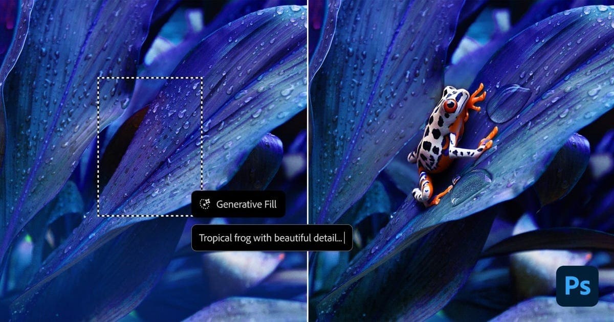 Cách sửa ảnh cực nhanh bằng AI trong Photoshop với Generative Fill