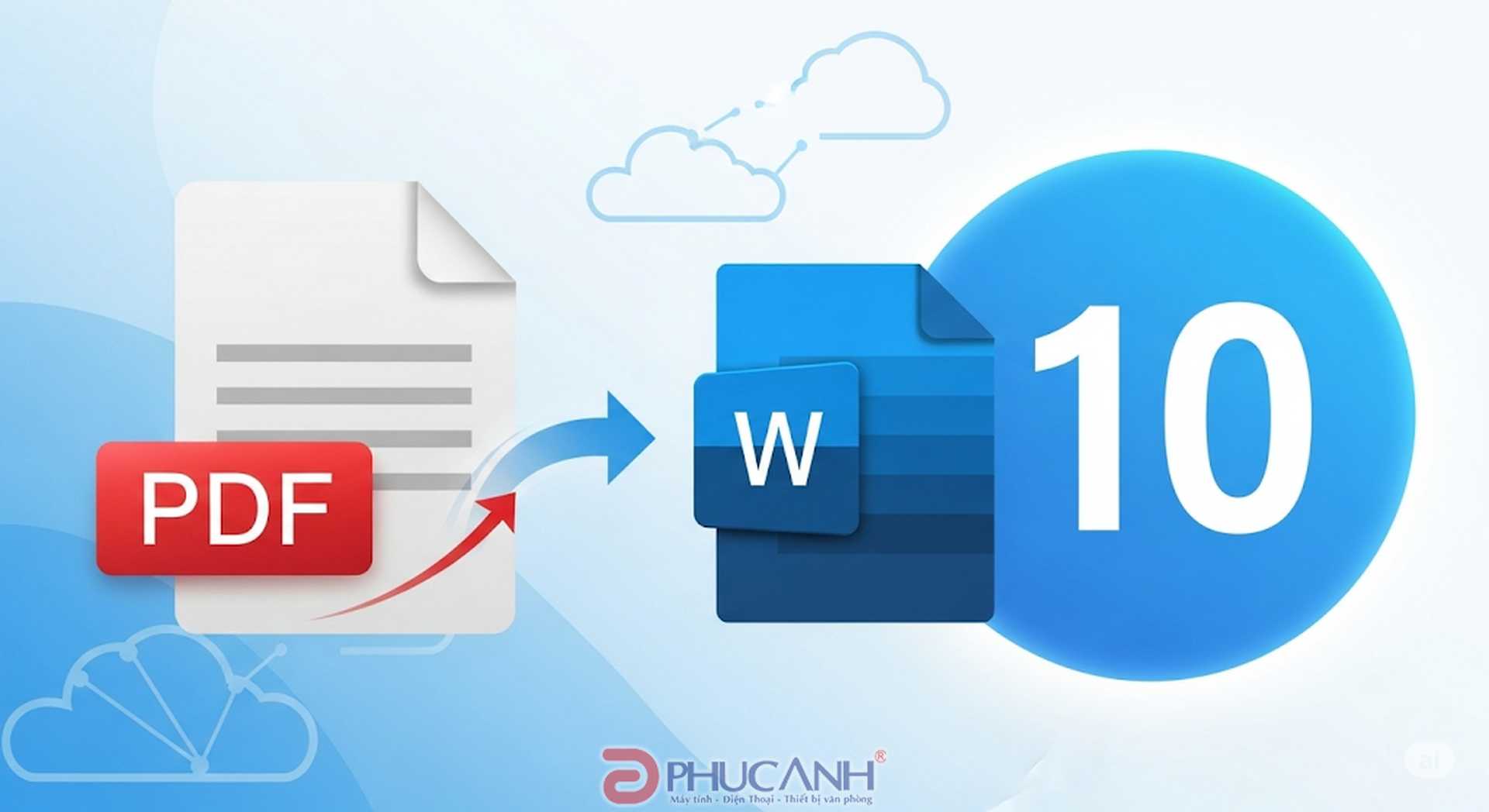 Top 10 công cụ chuyển đổi PDF sang Word online miễn phí dễ dùng mà bạn nên biết