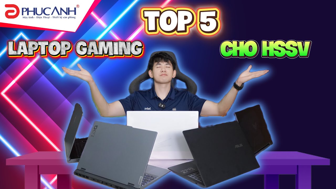 Học sinh -  sinh viên nên mua laptop gaming nào? Top 5 laptop gaming hiệu năng cao!