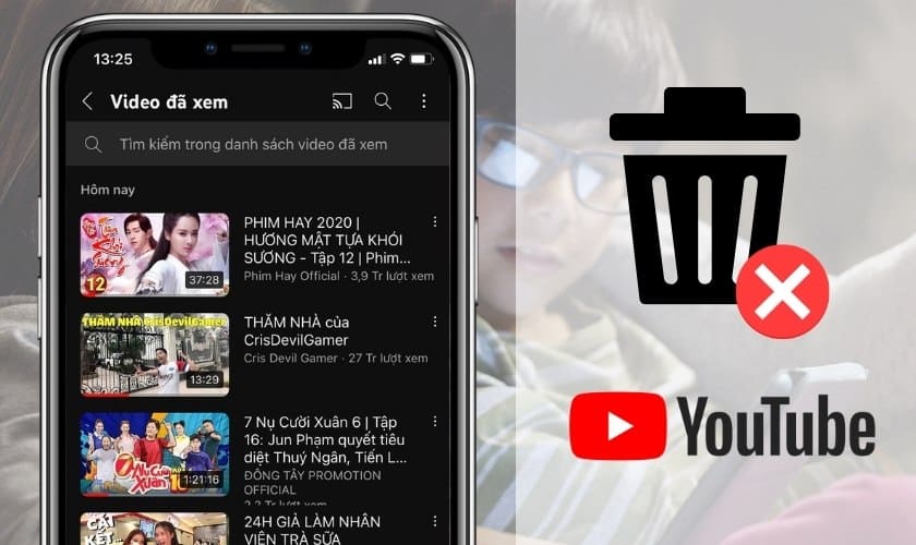 Cách xóa danh sách xem trên YouTube cực dễ ai cũng làm được