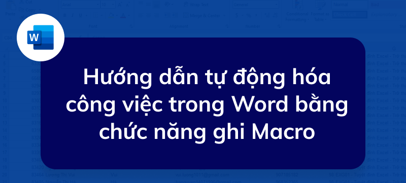 Tự động hóa công việc trong Word như thế nào?