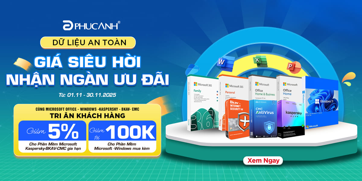 [Khuyến Mãi] Dữ liệu an toàn - Giá siêu hời - Nhận ngàn ưu đãi 