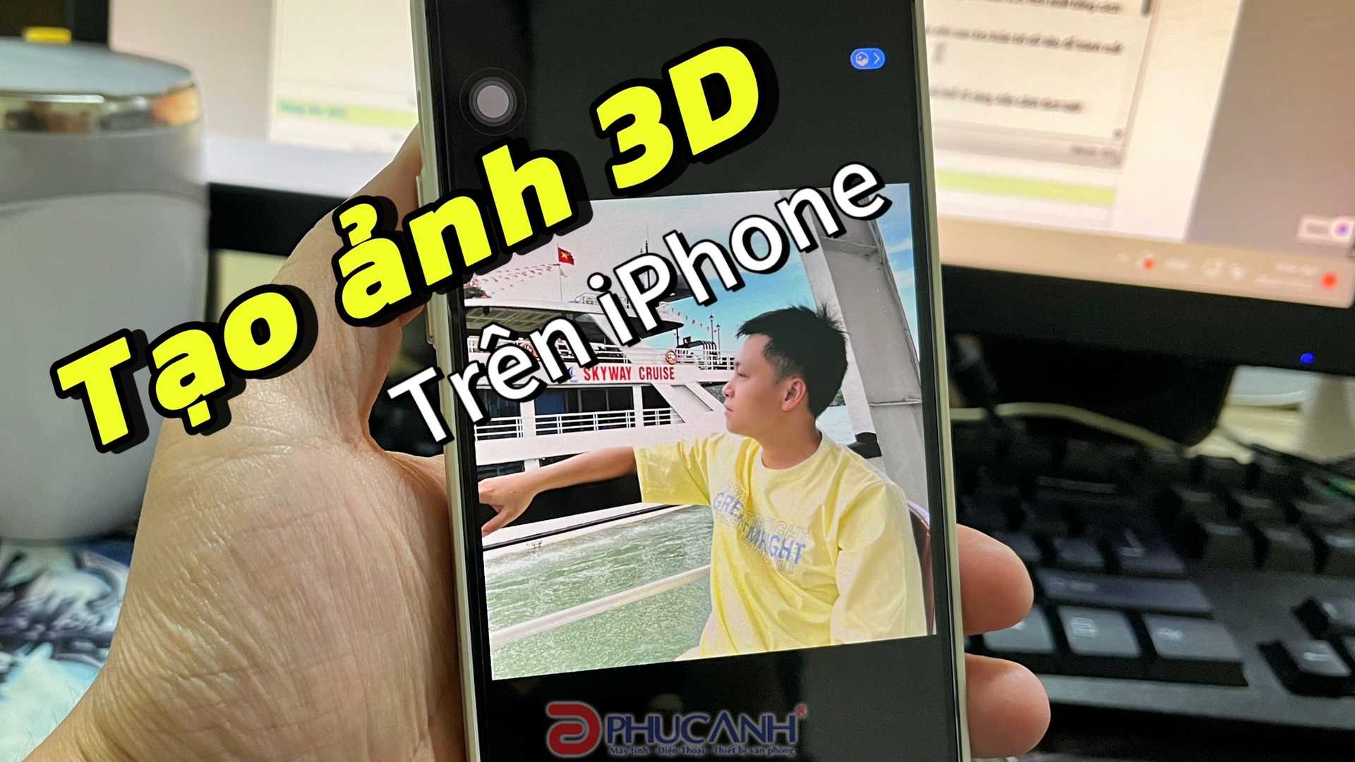 Cách tạo ảnh 3D và đặt hình nền 3D trên iPhone siêu nhanh, không cần dùng app bên thứ 3