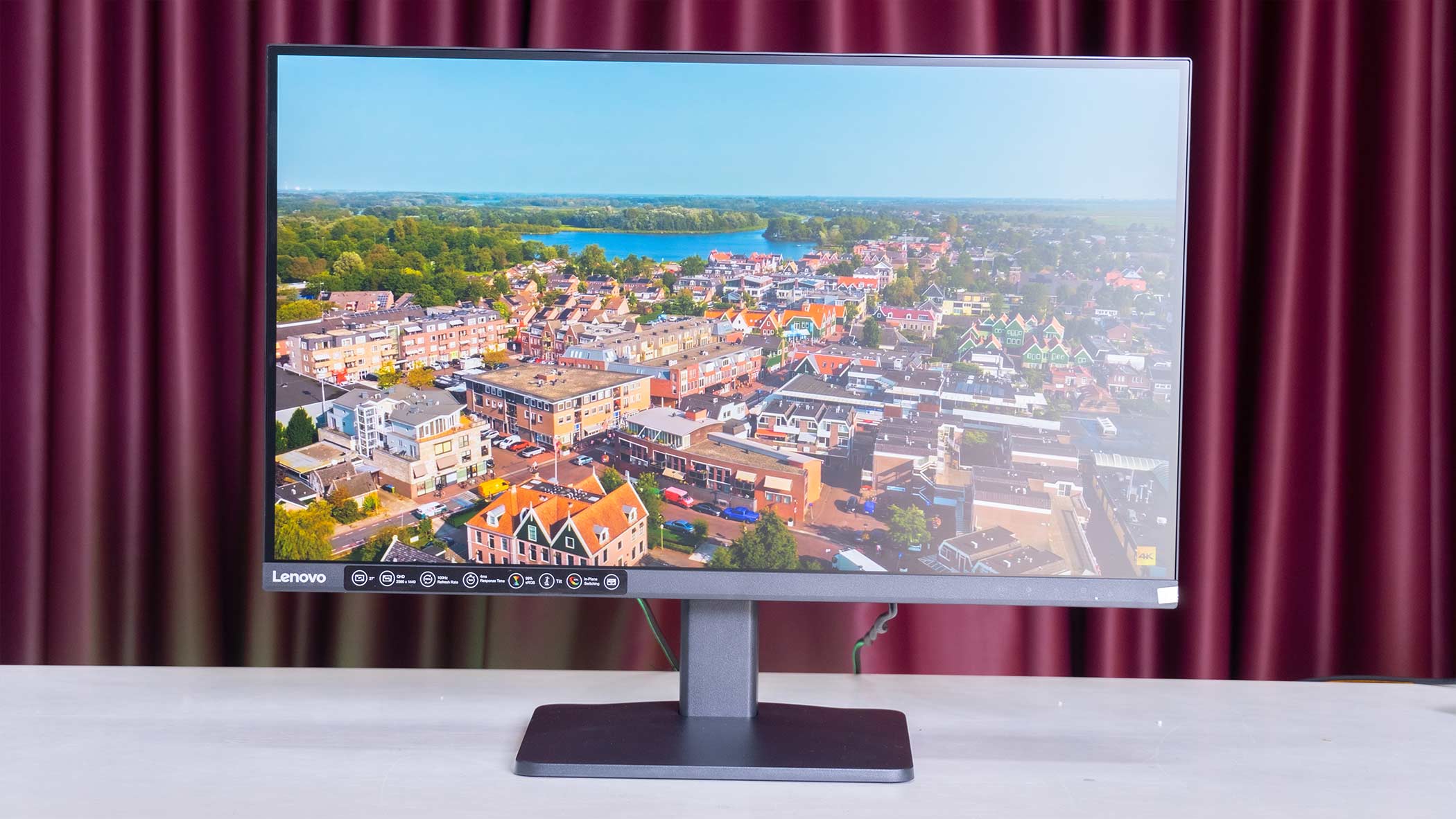 Đánh Giá Màn hình Lenovo L27qe 68C8GAC3VN | 3 Triệu Có Màn 27 inch 2K, 100Hz
