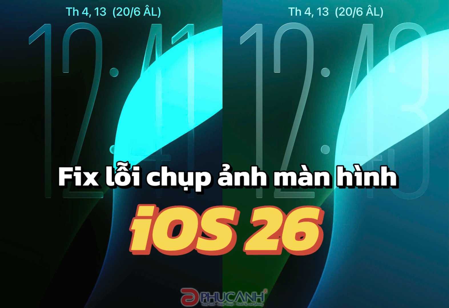 Cách fix lỗi chụp ảnh màn hình bị tối trên iOS 26 beta 6