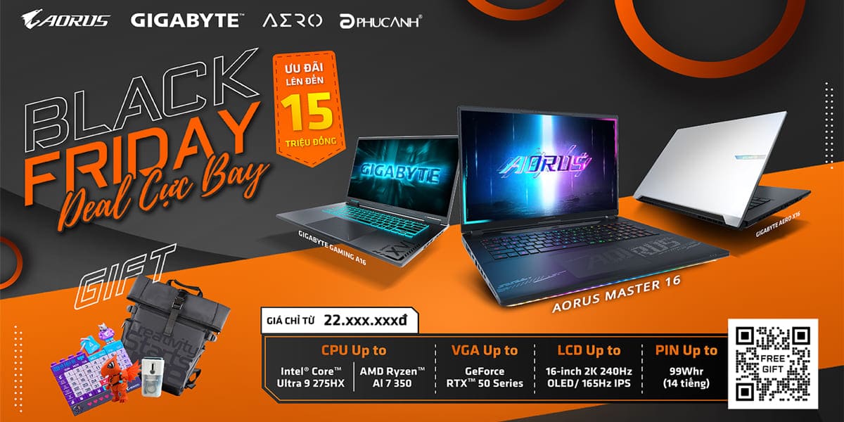[Khuyến Mãi] Black Friday - LÊN ĐỜI NHẬN DEAL HỜI