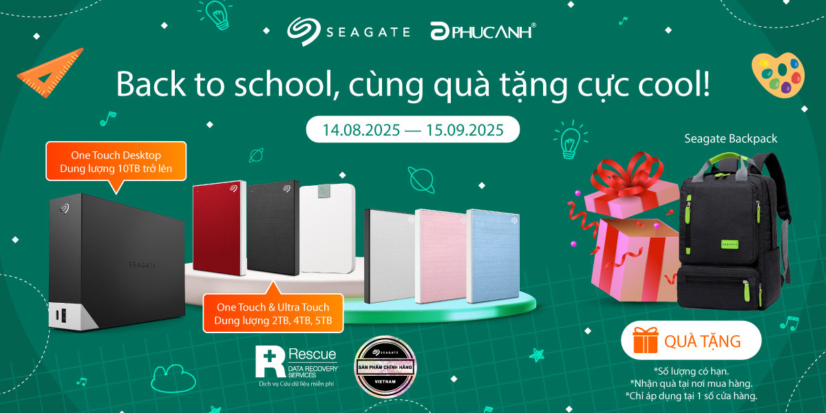 [Khuyến mãi] Back to School cùng quà tặng cực Cool!