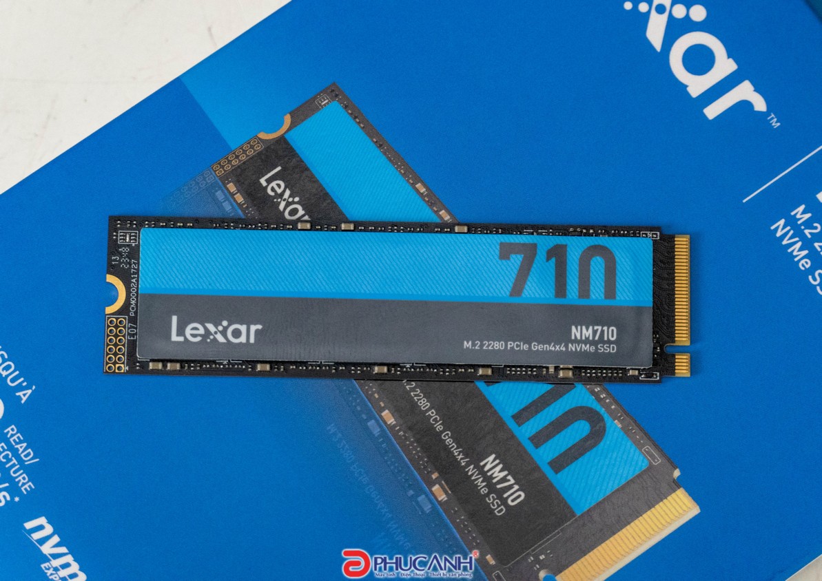 Đánh giá Lexar NM710 - hiệu năng cao với chuẩn PCIe Gen4x4, mức giá hợp lý