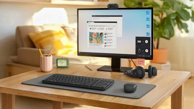 Logitech MK250 Wireless Combo | giải pháp gọn nhẹ và tiện lợi cho làm việc không dây