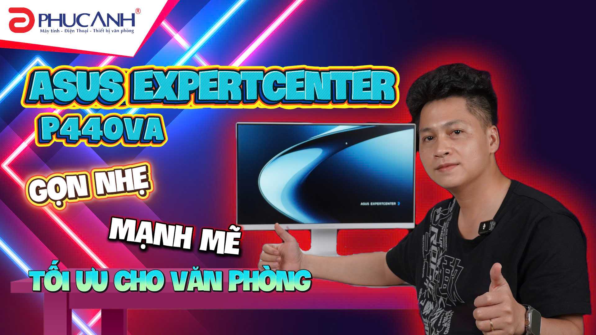Review ASUS ExpertCenter P440VA: Giải pháp AIO hiện đại cho doanh nghiệp và văn phòng thông minh