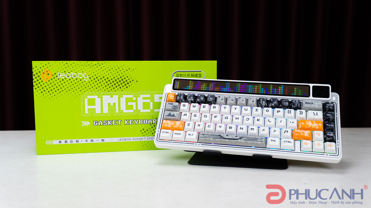 Leobog AMG65 - Bàn Phím Gaming Hai Màn Hình Cực Đẹp