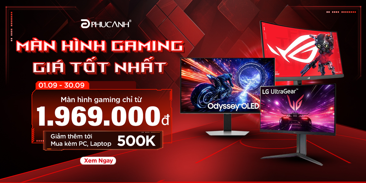 [Khuyến Mãi] Màn hình gaming - Giá tốt nhất