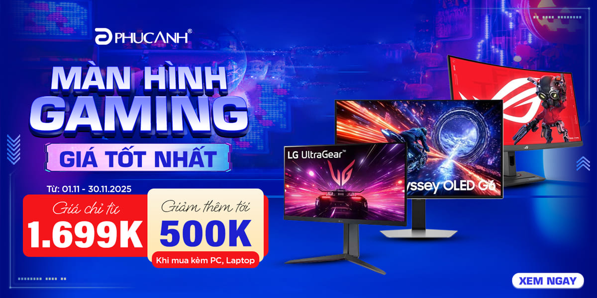 [Khuyến Mãi] Màn hình gaming - Giá tốt nhất