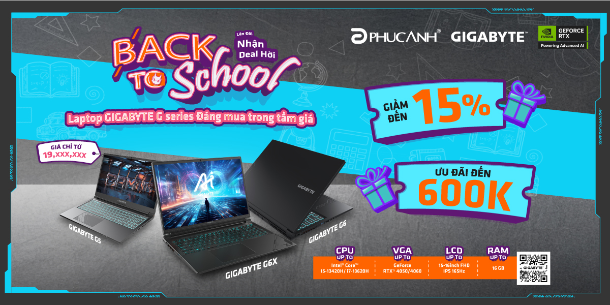 [Khuyến Mãi] Back to School - Lên đời nhân deal hời với G6 MF/KF