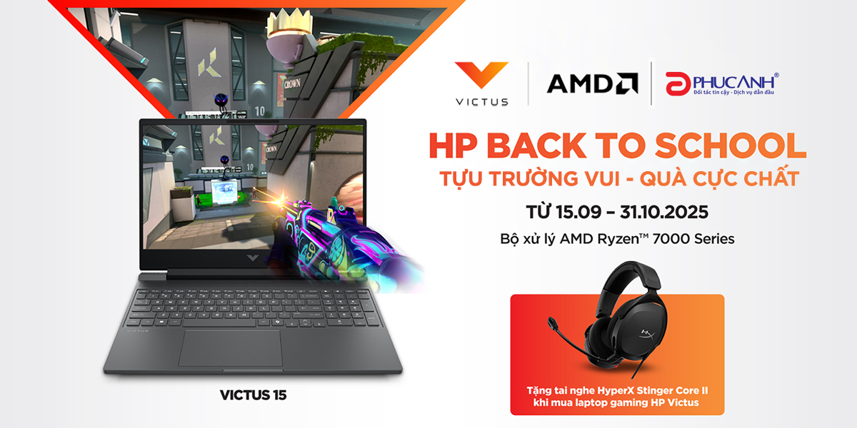 [Khuyến Mại] HP Back to School - Tựu trường vui - Quà cực chất