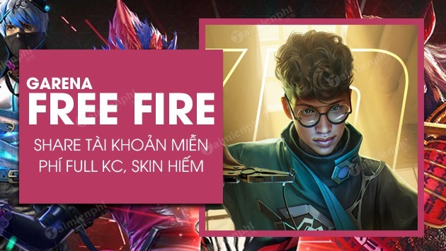 Chia sẻ 500+ Acc FF nhiều skin, kim cương và nhân vật miền phí