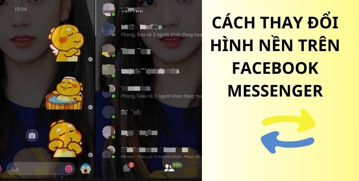 Hướng dẫn chi tiết cách thay đổi hình nền Messenger bằng ảnh cá nhân đơn giản trên điện thoại và máy tính