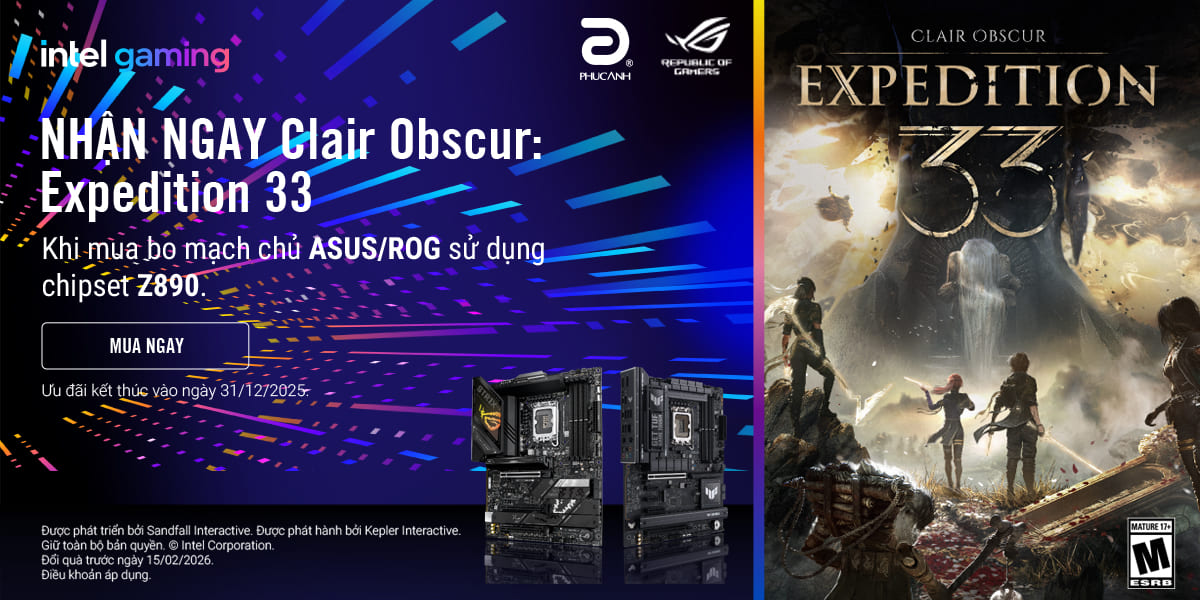 [Khuyến Mãi] Mua ASUS/ASUS ROG Z890 SERIES - Nhận ngay Code Game