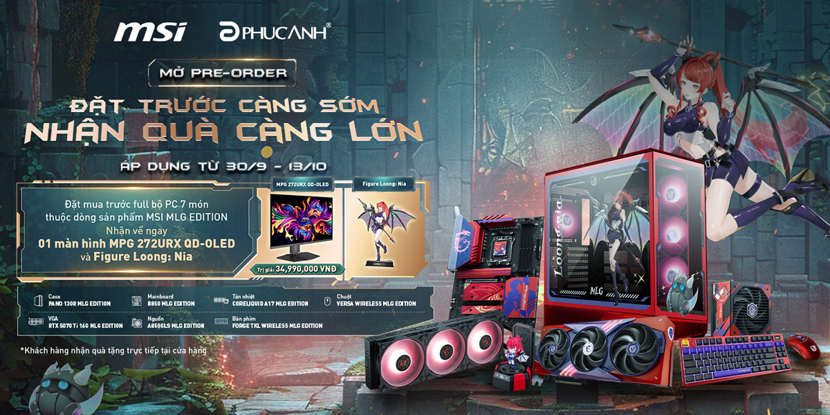 [Khuyến Mại] Đặt trước càng sớm - Nhận quà càng lớn