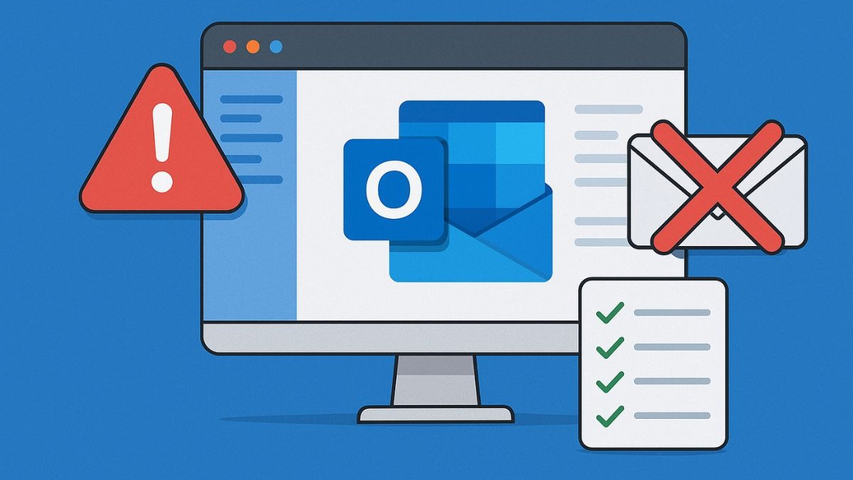 Hướng dẫn chi tiết cách sửa lỗi Outlook không nhận được mail 
