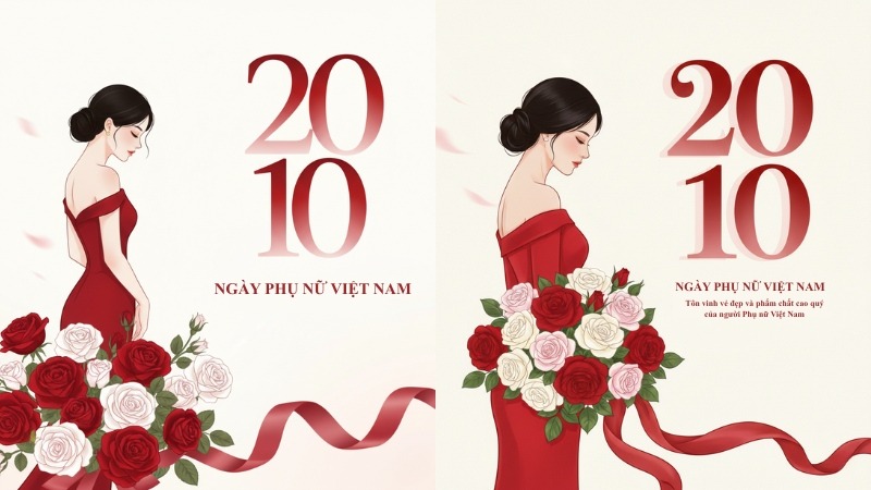 Bí kíp để gửi lời yêu thương tinh tế đế bà mẹ, bạn gái bằng Prompt AI tạo thiệp chúc mừng 20/10