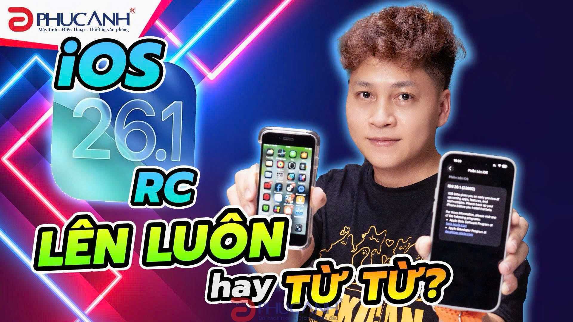 Đánh giá iOS 26.1 RC sau 3 ngày: Có nên cập nhật hay chờ bản chính thức?